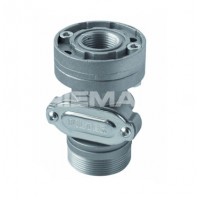 Piusi Drum Connector c/w Valve