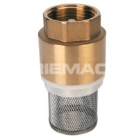 Brass Foot Valve and Strainer