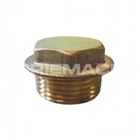 Flanged Plug Brass Pipe Fittings