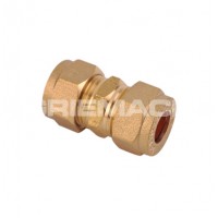 Straight Equal Coupler Brass Compression Fittings