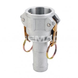 Camlock Female Coupler with Hose Shank