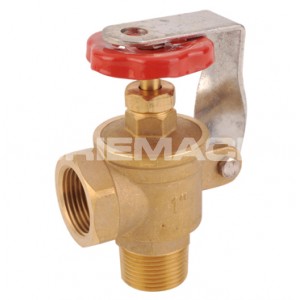 Locking Angle Brass Gate Valve