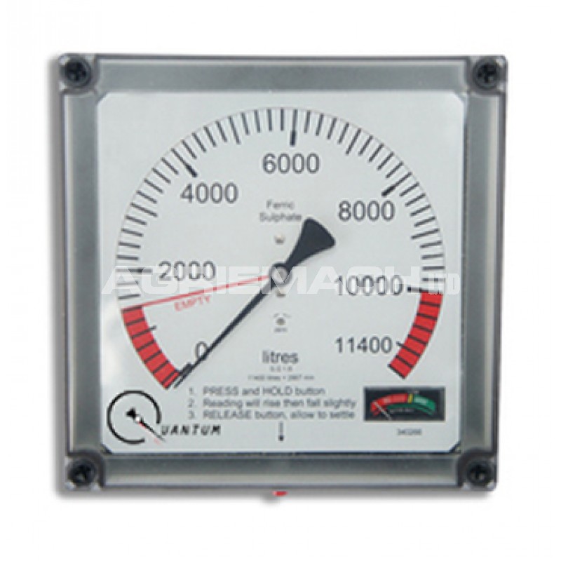Quantum Battery Operated Hydrostatic Fuel Tank Gauge