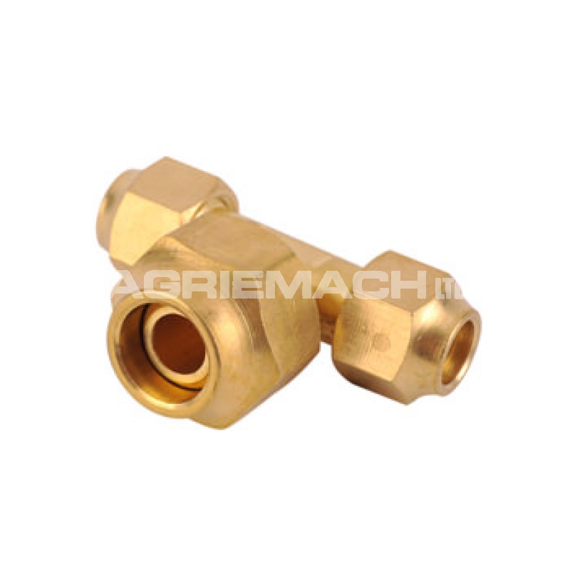 Brass Flare Tee Oil Line Fittings