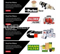Parker | Racor | Baldwin | Fleetguard | MANN Filters - www.firstforfilters.co.uk