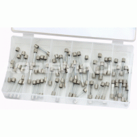 60 Piece Automotive Glass Fuse Set  