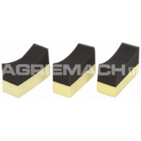 3 Piece Tyre Cleaner Sponge Set