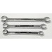 3 Pc Sae Flare Nut Wrench Set