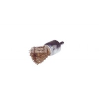 Brushes - Brass Coated End Power Brush  — 1” (25mm)