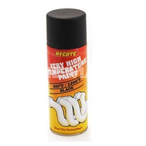 Thermotec Exhaust Wrap High Temperature Paint - Black