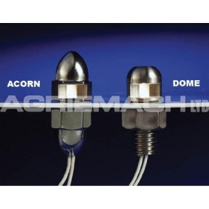 Lite'n-boltz Dome -(2 Lighted Bolts & 2 S/s Bolts - Satin Finish