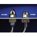 Lite'n-boltz Dome -(2 Lighted Bolts & 2 S/s Bolts - Satin Finish