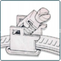 Thermotec Snap Strap Flip Lock Screw - For Custom Cut