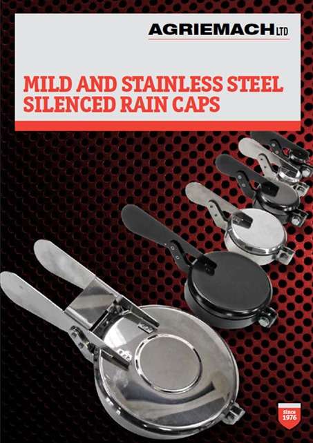 Mild and Stainless Steel Silenced Rain Caps Catalogue